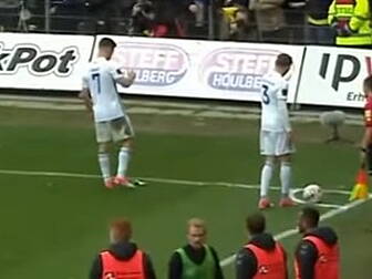 WATCH: Danish fans throw dead...